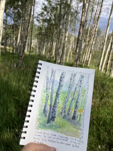 Aspen Art Journal Entry