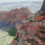 Winter Light on Balanced Rock